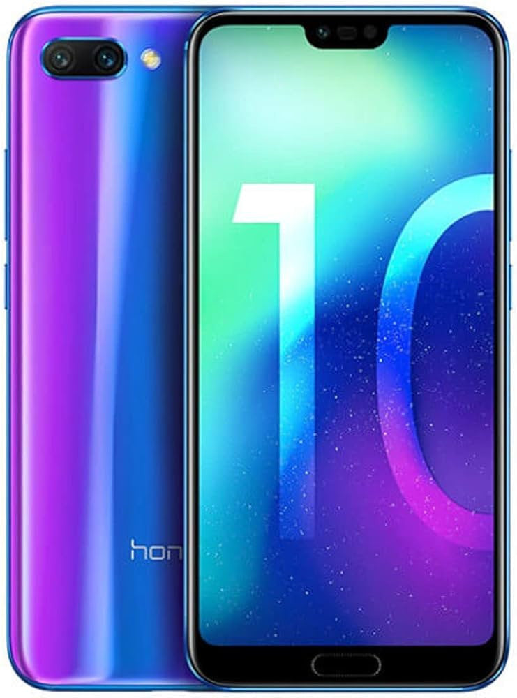 Honor 10 14,8 cm (5.84") Dual SIM Android 8.0 4G USB Type-C 4 GB 64 GB 3400 mAh Blauw 51092LRG