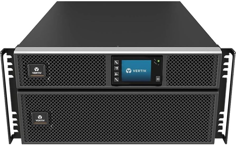 Vertiv Liebert GXT5-8000IRT5UXLE UPS Dubbele conversie (online) 8 kVA 8000 W 8 AC-uitgang(en) GXT5-8000IRT5UXLE