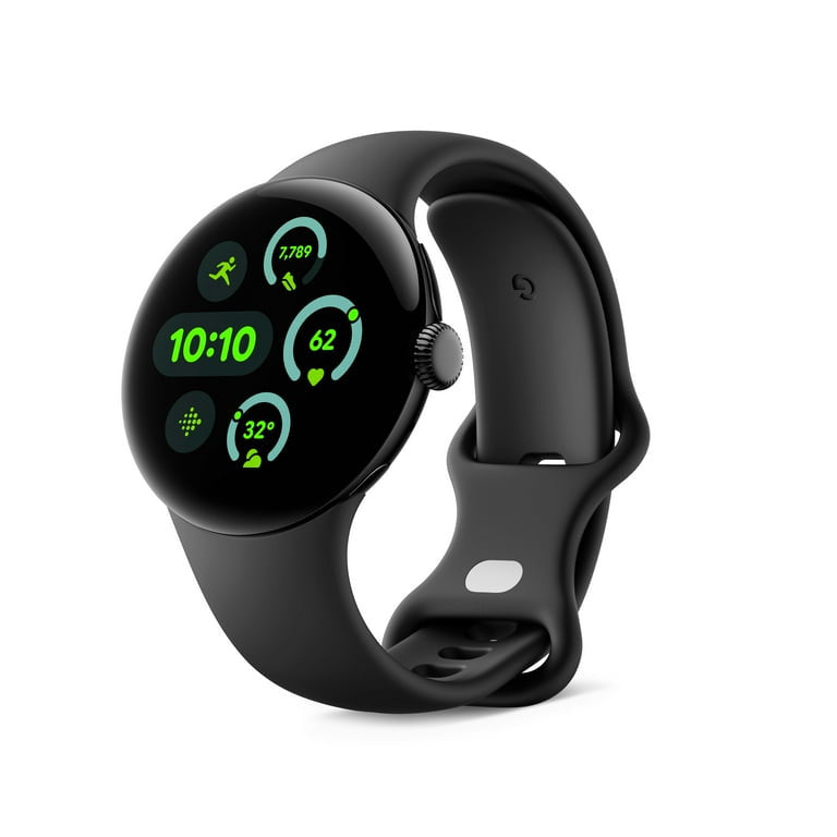 Google Pixel Watch 3 AMOLED 41 mm Numérique Écran tactile Noir Wifi GPS (satellite) GA05757-DE