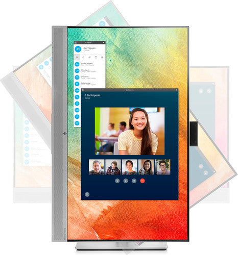 HP EliteDisplay E273m computer monitor 68,6 cm (27") 1920 x 1080 Pixels Full HD LED Zwart, Zilver 1FH51AA