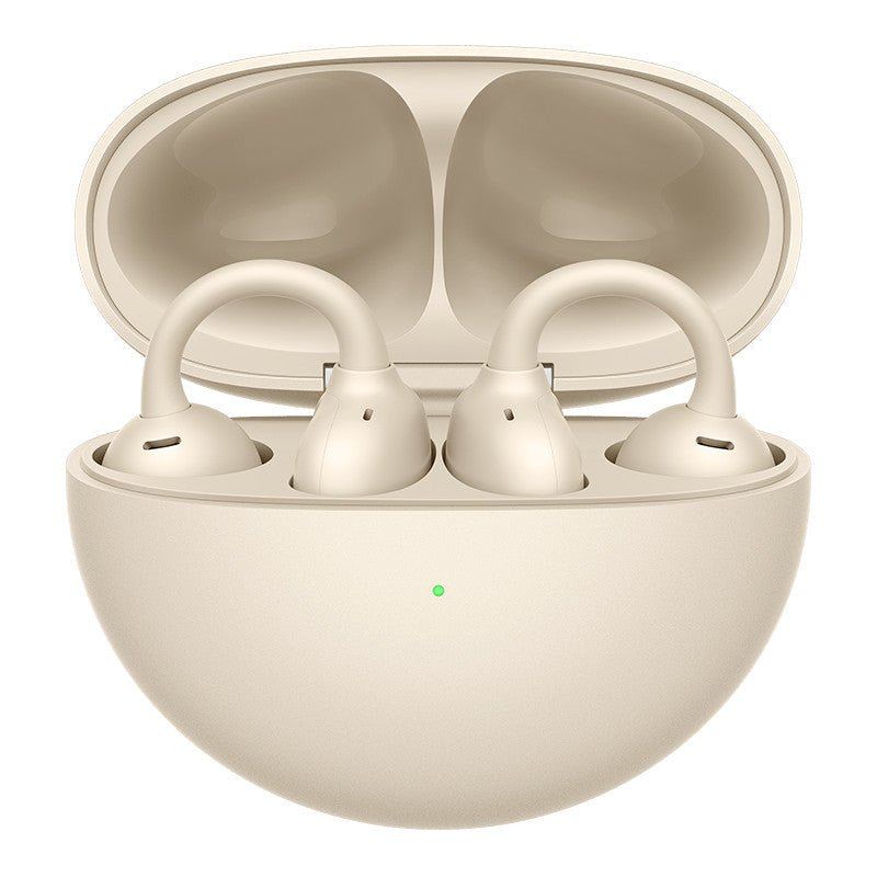 Huawei FreeClip Headset True Wireless Stereo (TWS) In-ear Oproepen/muziek Bluetooth Beige 55037342