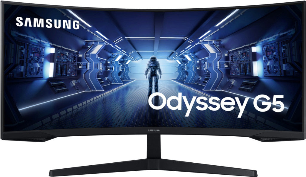 Samsung 34" Odyssey G5 G55T UWQHD 165Hz Gaming Monitor LC34G55TWWPXEN