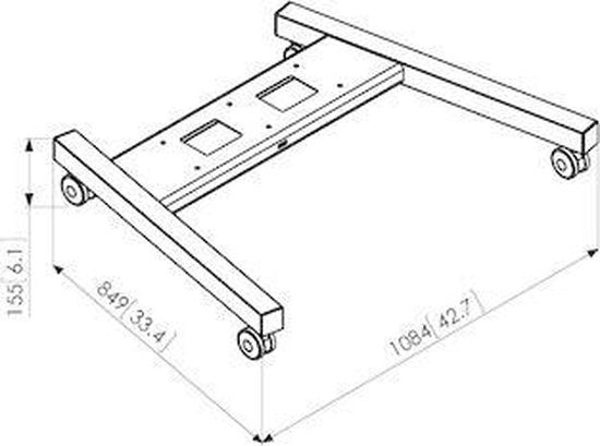 VOGEL'S PFT 8530B Displaywagenframe 7328530