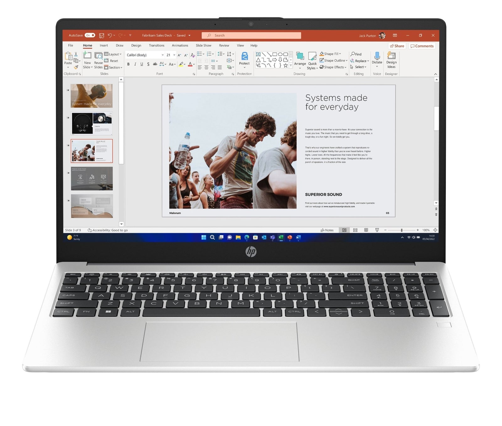 HP 255 G10 R3 7330U 15,6" 8/512 W11P AZERTY AK9X8ATABF - Compridis