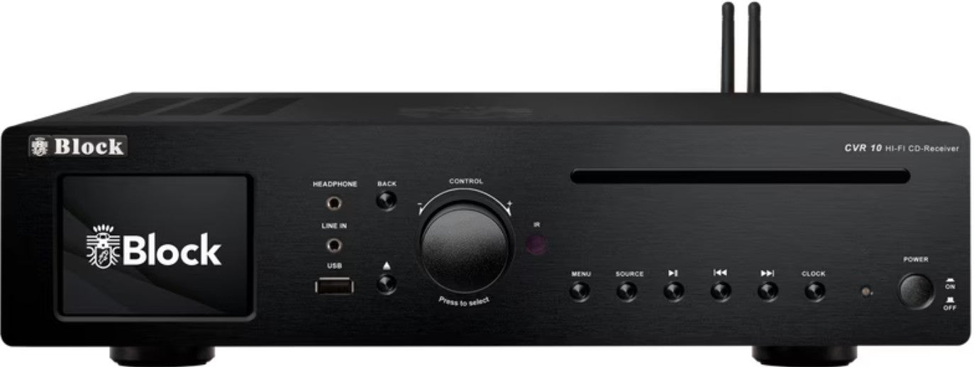 Audioblock CVR-10 Stéréo Noir 165655