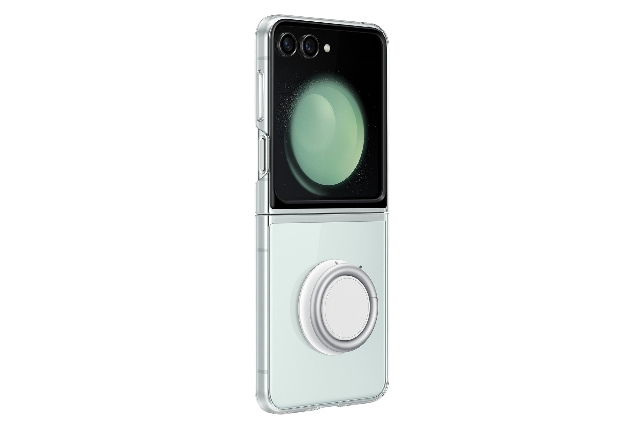 Samsung EF - XF73KKTEGWW mobiele telefoon behuizingen 17 cm (6.7") Flip case Transparant EF - XF73KKTEGWW - Compridis