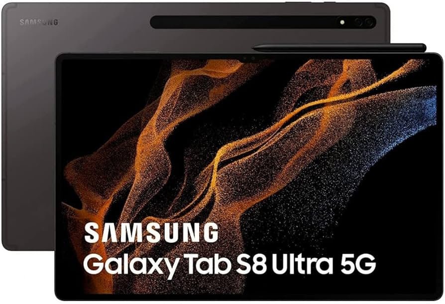 Samsung Galaxy Tab S8 Ultra 5G SM-X906BZAAEUB 8GB 128GB Grijs - Compridis