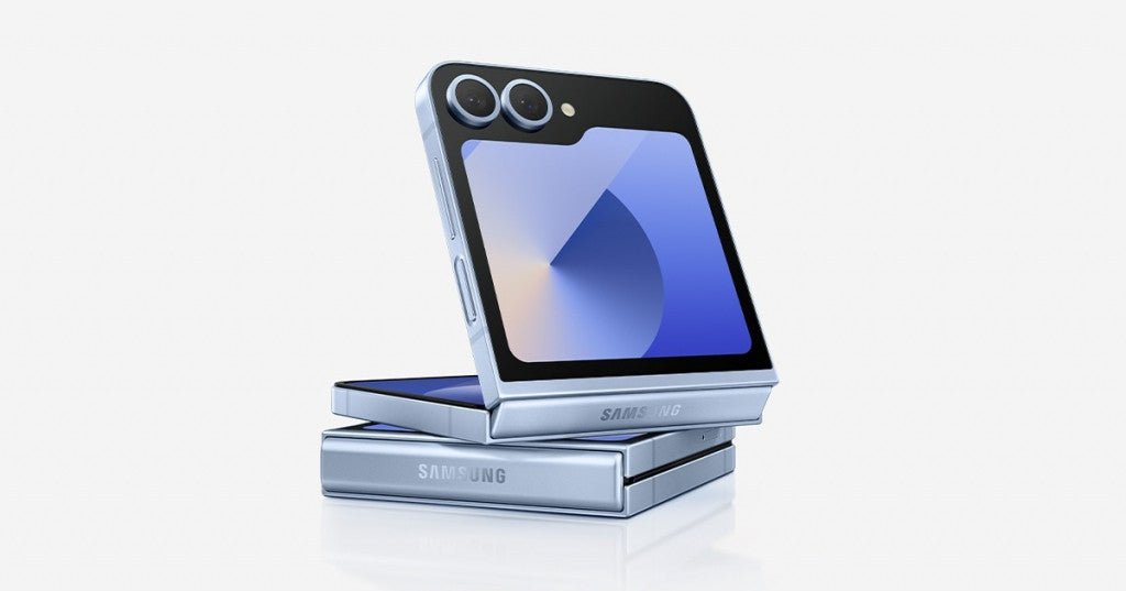 SAMSUNG Galaxy Z FLIP6 256GB opslag Blauw SM - F741BLBGEUB - Compridis