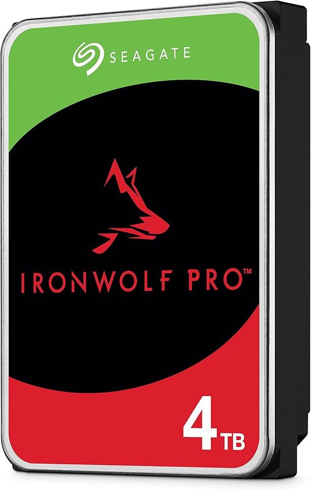 SEAGATE IronWolf Pro 4TB SATA 6G ST4000NT001 - Compridis