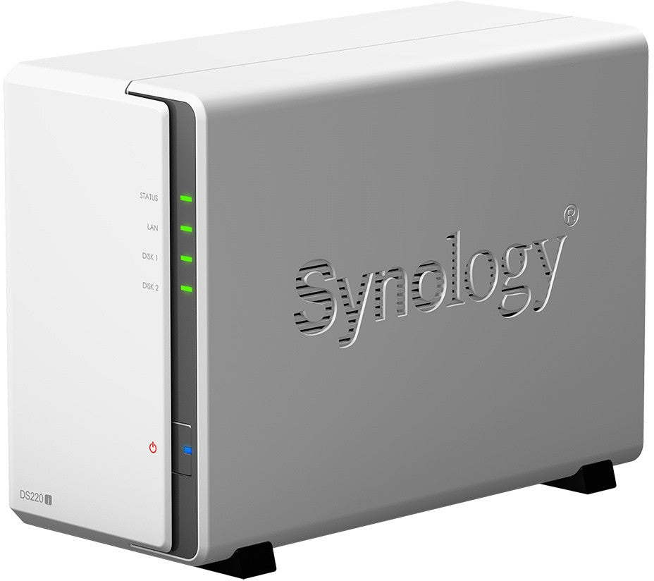 Synology DiskStation DS220j NAS Mini Tower Realtek RTD1296 0,512 GB DDR4 0 TB DiskStation Manager Wit DS220J - Compridis