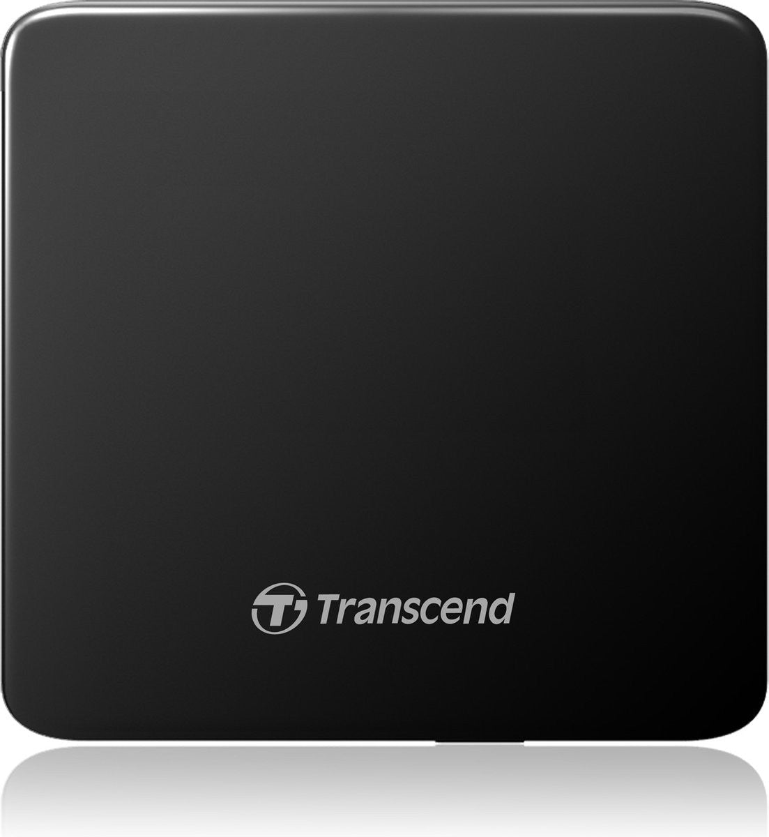 TRANSCEND Draagbare 8x dvd-speler, slank model, USB-aansluiting, zwart TS8XDVDS-K - Compridis