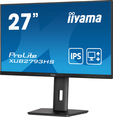 IIYAMA ProLite XUB2793HS-B7 27″ Business IPS Full HD-100Hz Zwart