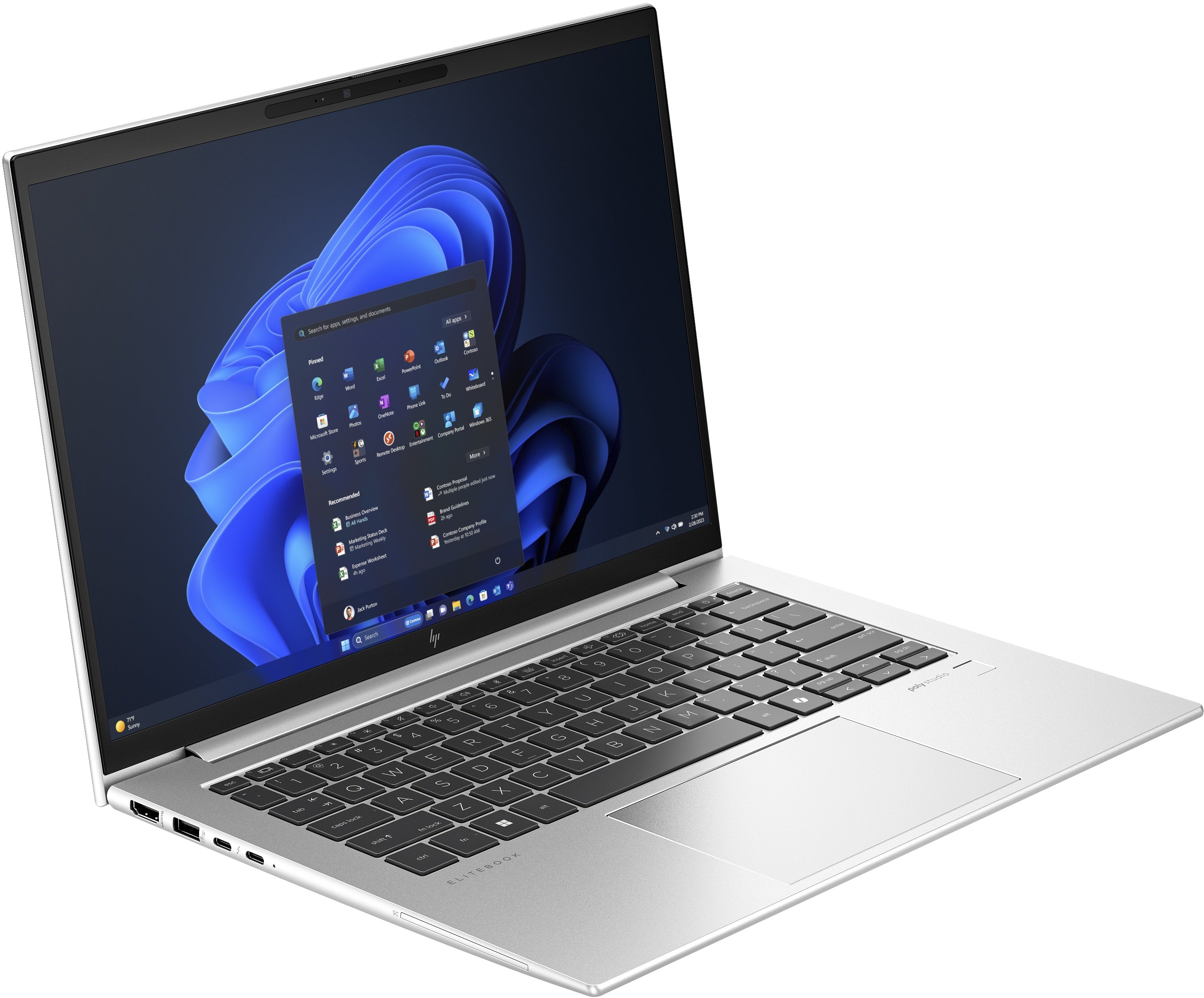 EliteBook 840 G11 - 14 inch - Intel Core Ultra 5 125U - 16GB RAM - 512GB SSD - 4G LTE - Windows 11 Pro - [QWERTY US] - [POLISH] 9G0E6ET#AKD