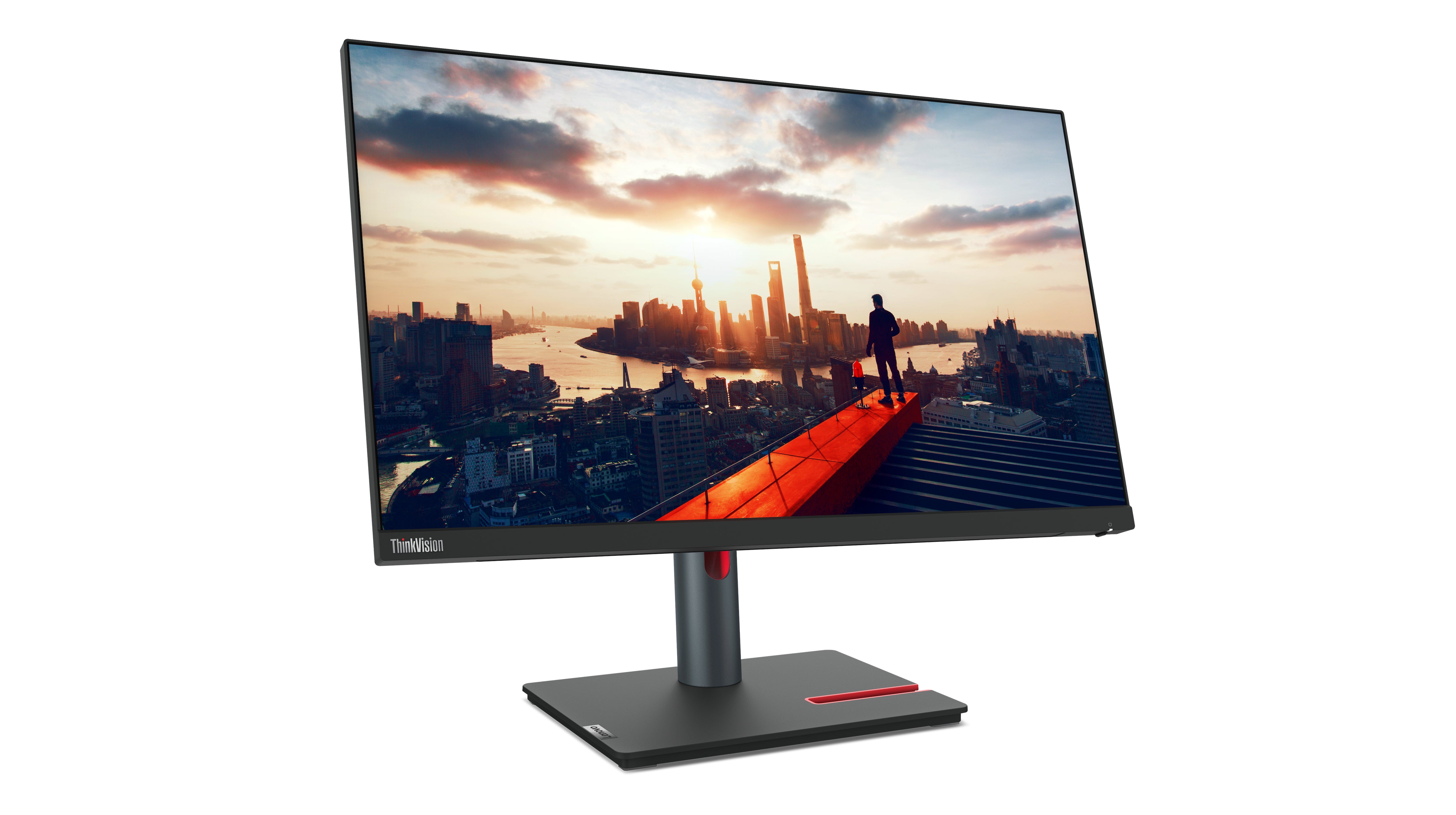 ThinkVision P24h-30 - 23.8 inch - Quad HD IPS LED Monitor - 2560x1440 - Pivot / HAS / RJ45 / USB-C
