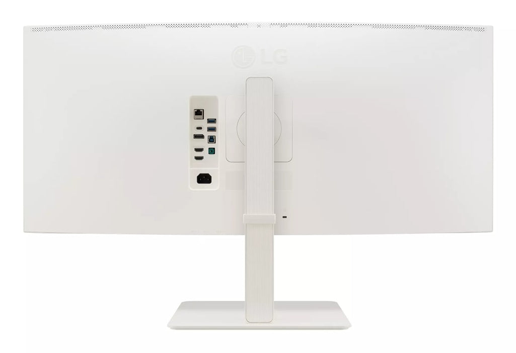 WR85C - 38 inch - Curved - Ultrawide Quad HD+ Nano IPS LED Monitor - 3840x1600 - White - HAS / RJ45 / USB-C 38WR85QC-W.AEU