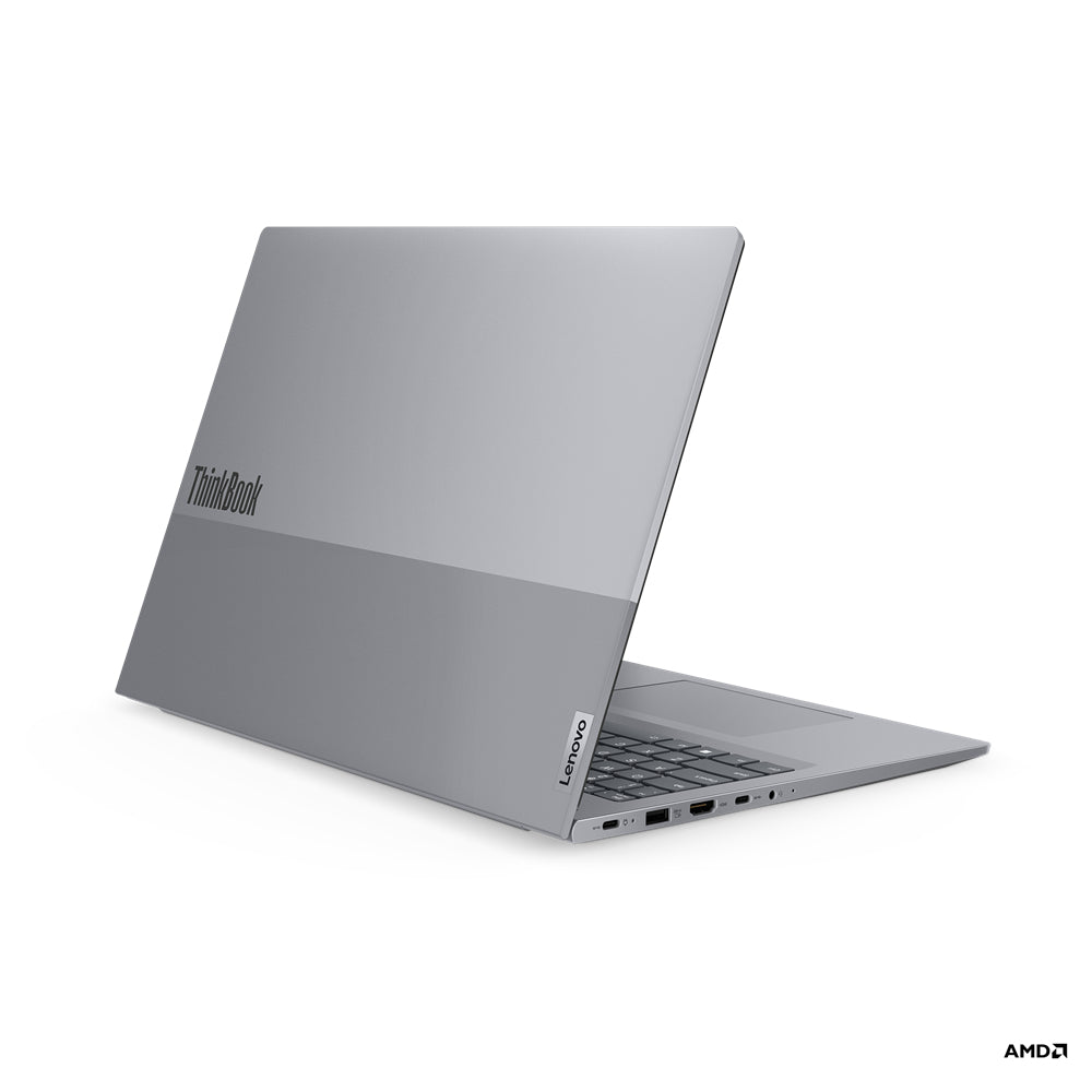 Lenovo ThinkBook 16 G6 ABP AMD Ryzen™ 7 7730U Ordinateur portable 40,6 cm (16") WUXGA 16 Go DDR4-SDRAM 512 Go SSD Wi-Fi 6 (802.11ax) Windows 11 Pro Français Gris 21KK002LFR