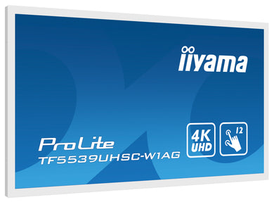iiyama ProLite TF5539UHSC-W1AG 55″ 4K UHD 15-punt Witte Bezel-Free PCAP