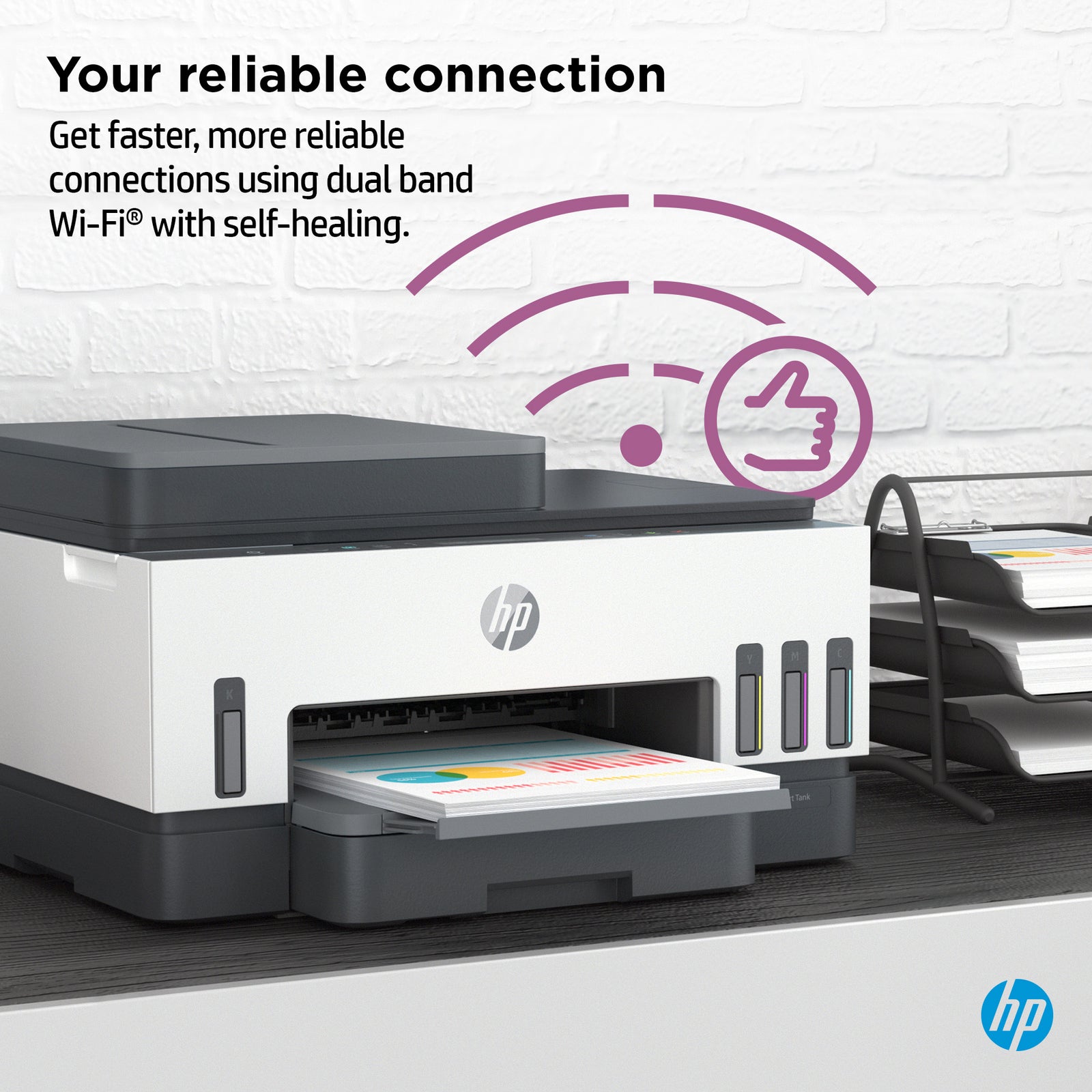 HP Smart Tank 7308 All-in-One Printer - Draadloos, Dubbelzijdig, 15 ppm