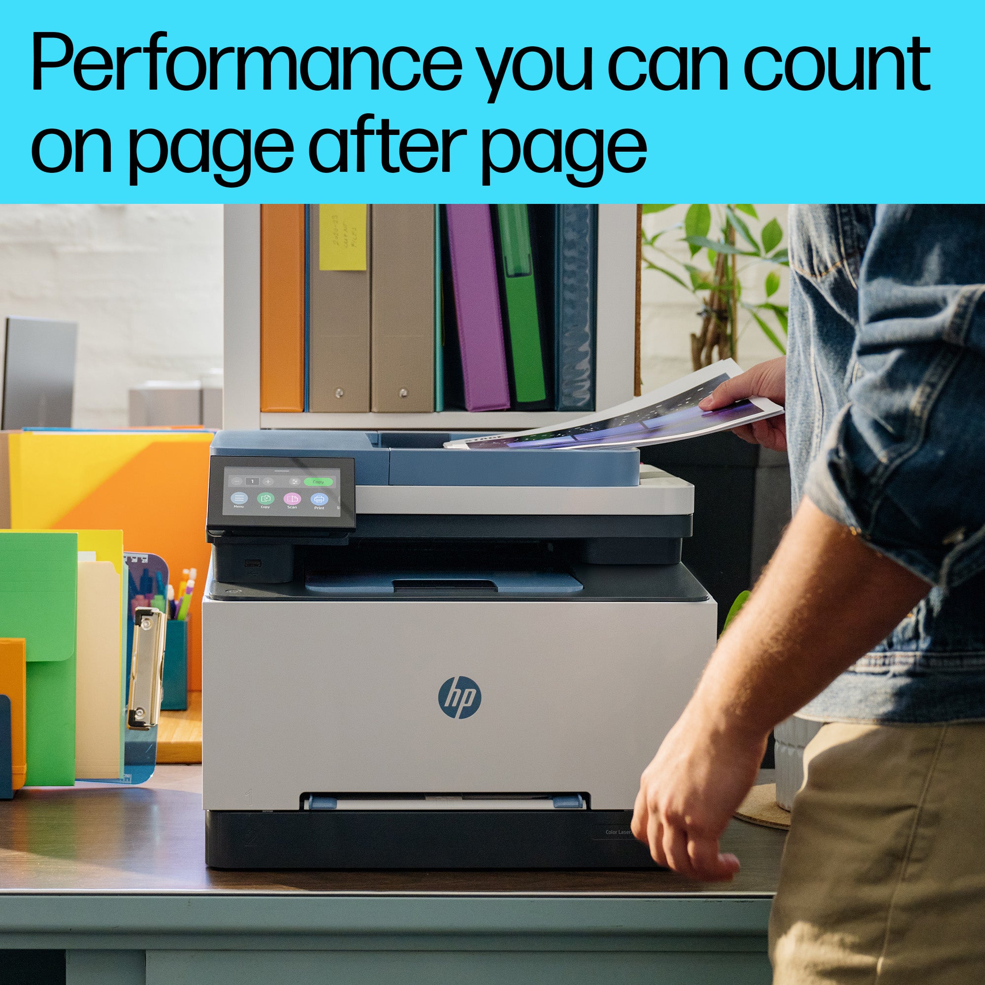 HP LaserJet Pro 3302fdn Multifunction Kleur Printer, Alleen Ethernet; Kopieerapparaat, scanner 499Q7F#BAZ