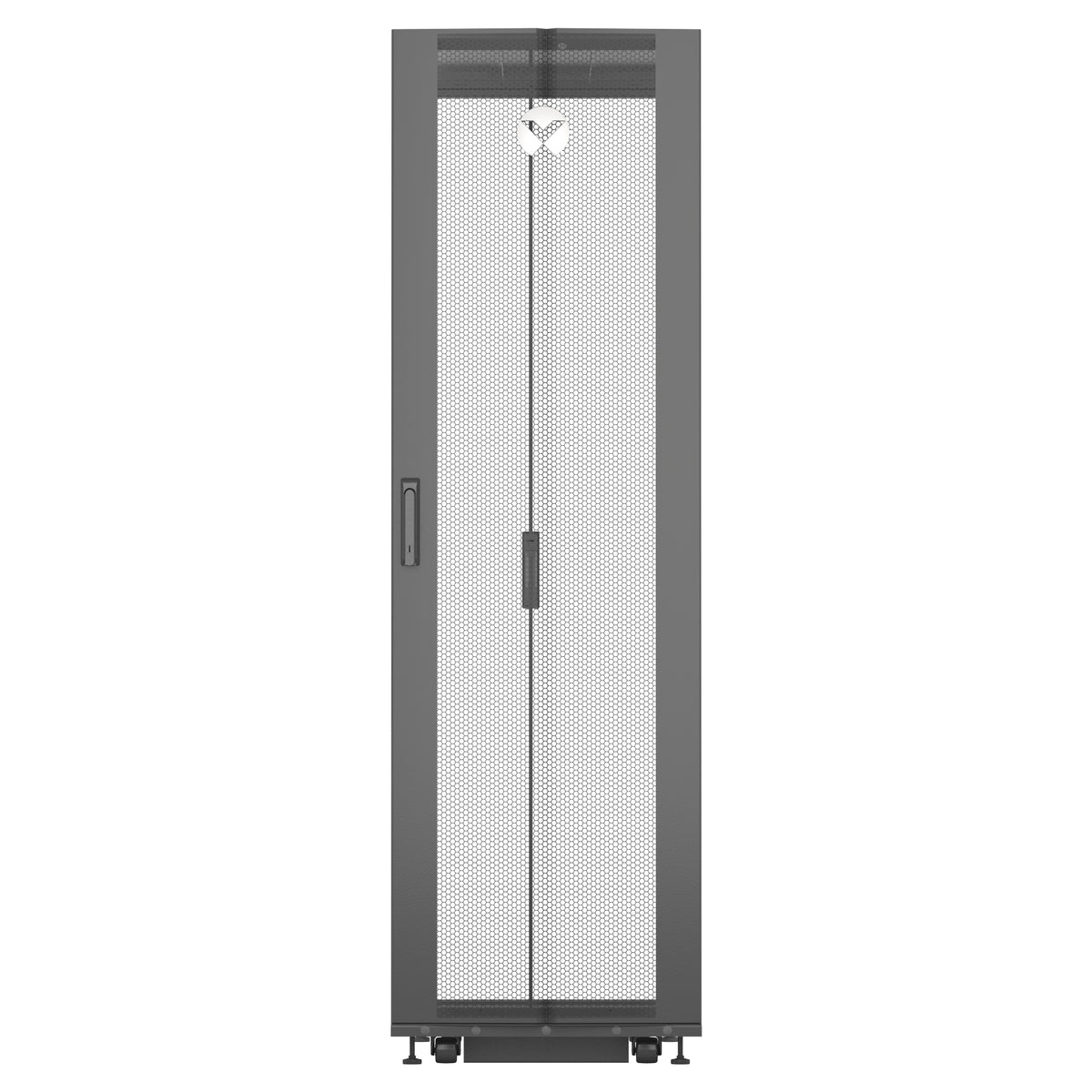 Vertiv VR3300 rack 42U Vrijstaande rek Zwart, Transparant DCMDB8GGGASCRBXAX8