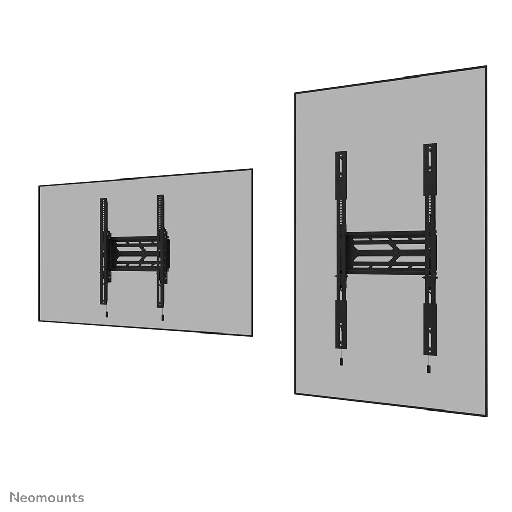 Neomounts WL30S-950BL19 Heavy duty muurbeugel 55-115" - vlak - vergrendelbaar - landscape en portrait WL30S-950BL19