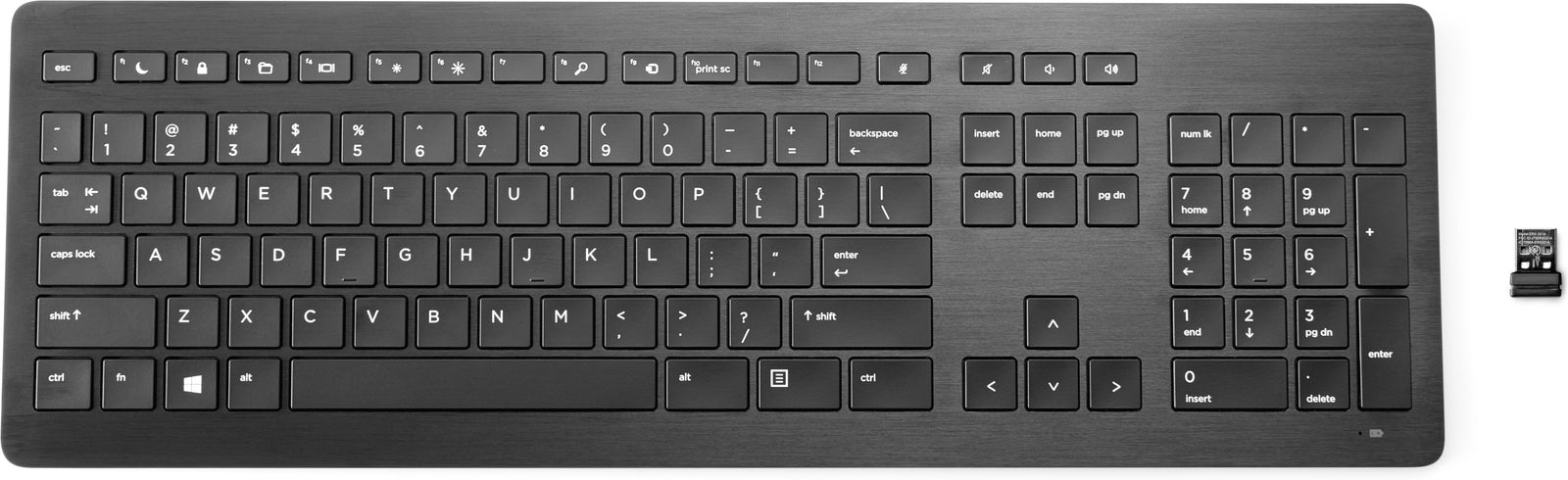 HP Draadloos Premium Toetsenbord Zwart uk 917665-031
