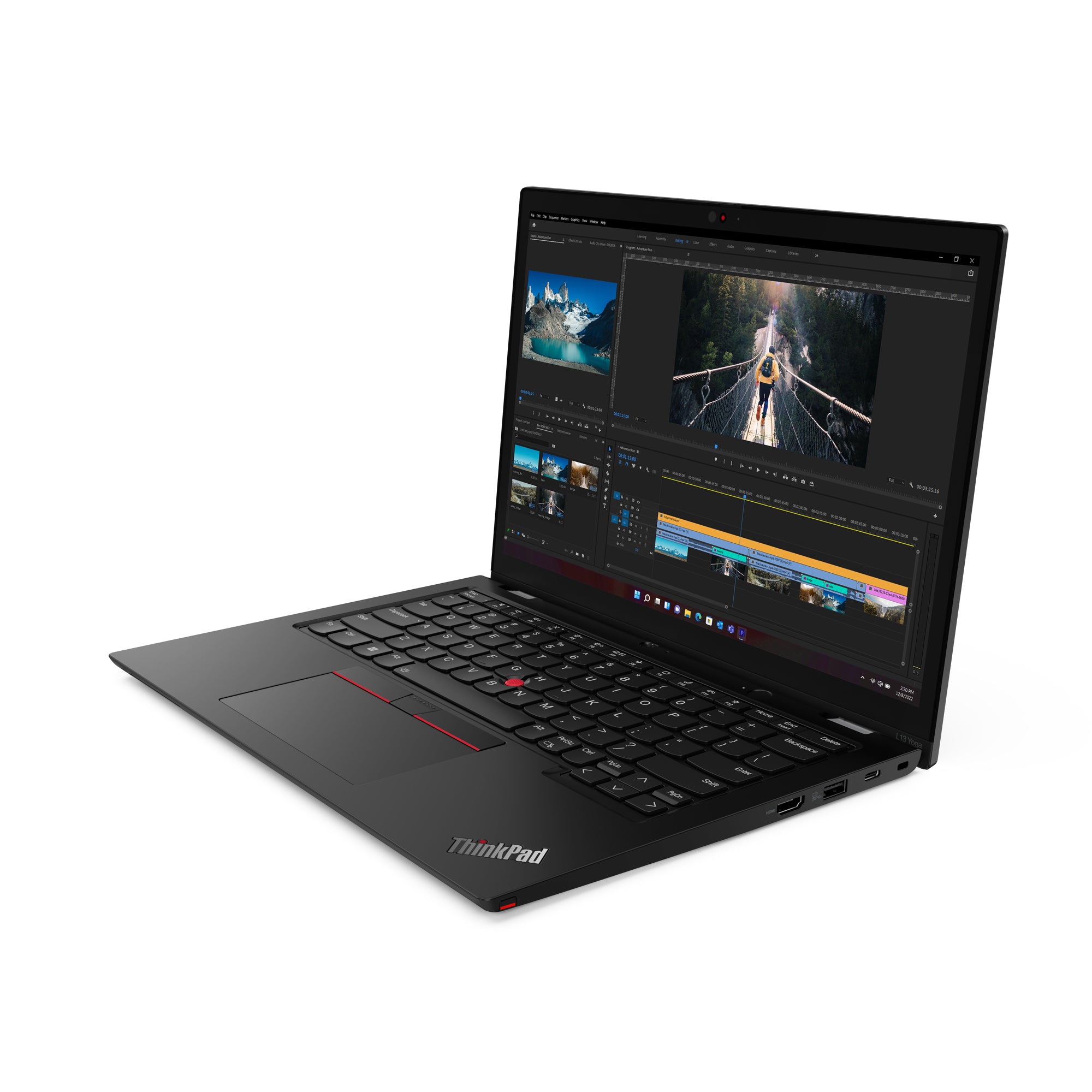 Lenovo ThinkPad L13 Yoga Gen 4 (Intel) Intel® Core™ i7 i7-1355U Hybrid (2-in-1) 33.8 cm (13.3") Touchscreen WUXGA 16 GB LPDDR5-SDRAM 512 GB SSD Wi-Fi 6 (802.11ax) Windows 11 Pro UK English Black 21FJ0005UK