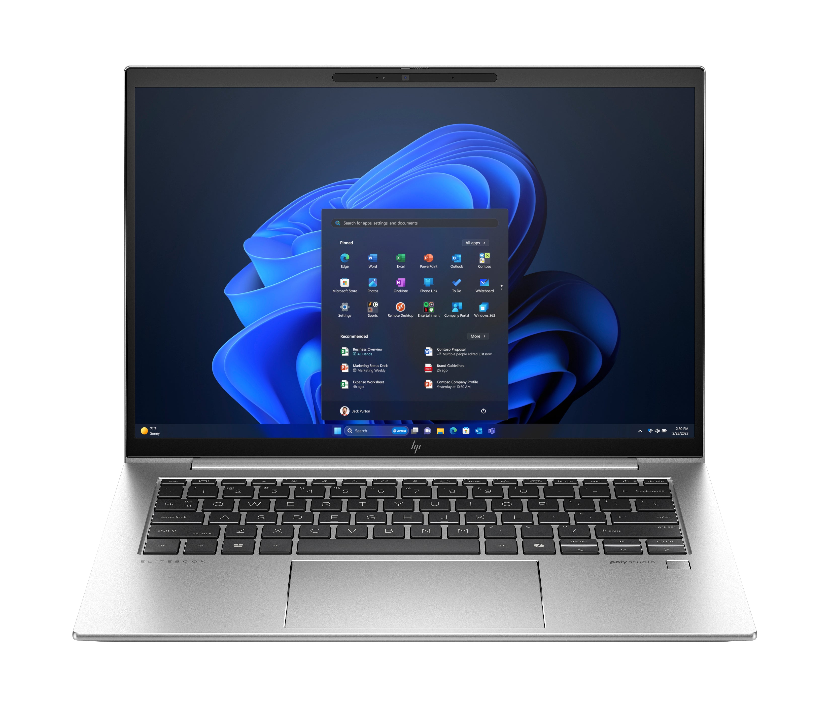 EliteBook 840 G11 - 14 inch - Intel Core Ultra 5 125U - 16GB RAM - 512GB SSD - Windows 11 Pro - [QWERTY US] - [POLISH] 9G0E5ET#AKD