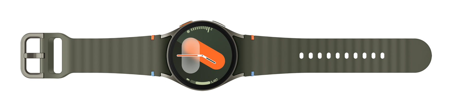 Samsung Galaxy Watch7 3,3 cm (1.3") AMOLED 40 mm Digitaal 432 x 432 Pixels Touchscreen Groen Wifi GPS SM-L300NZGADBT