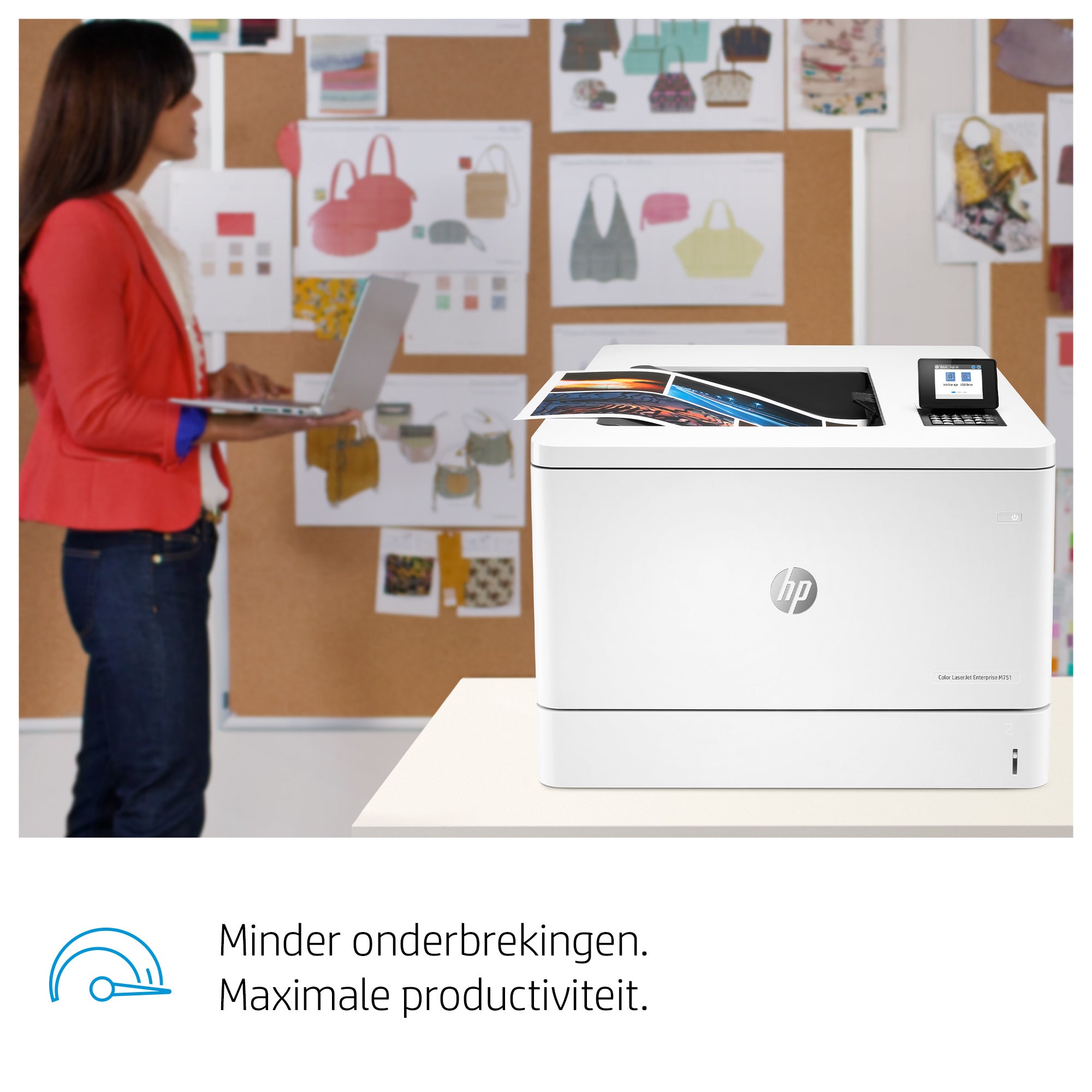 HP Color LaserJet Enterprise LaserJet Enterprise M751dn Kleur Printer, Alleen Ethernet; Dubbelzijdig T3U44A#B19