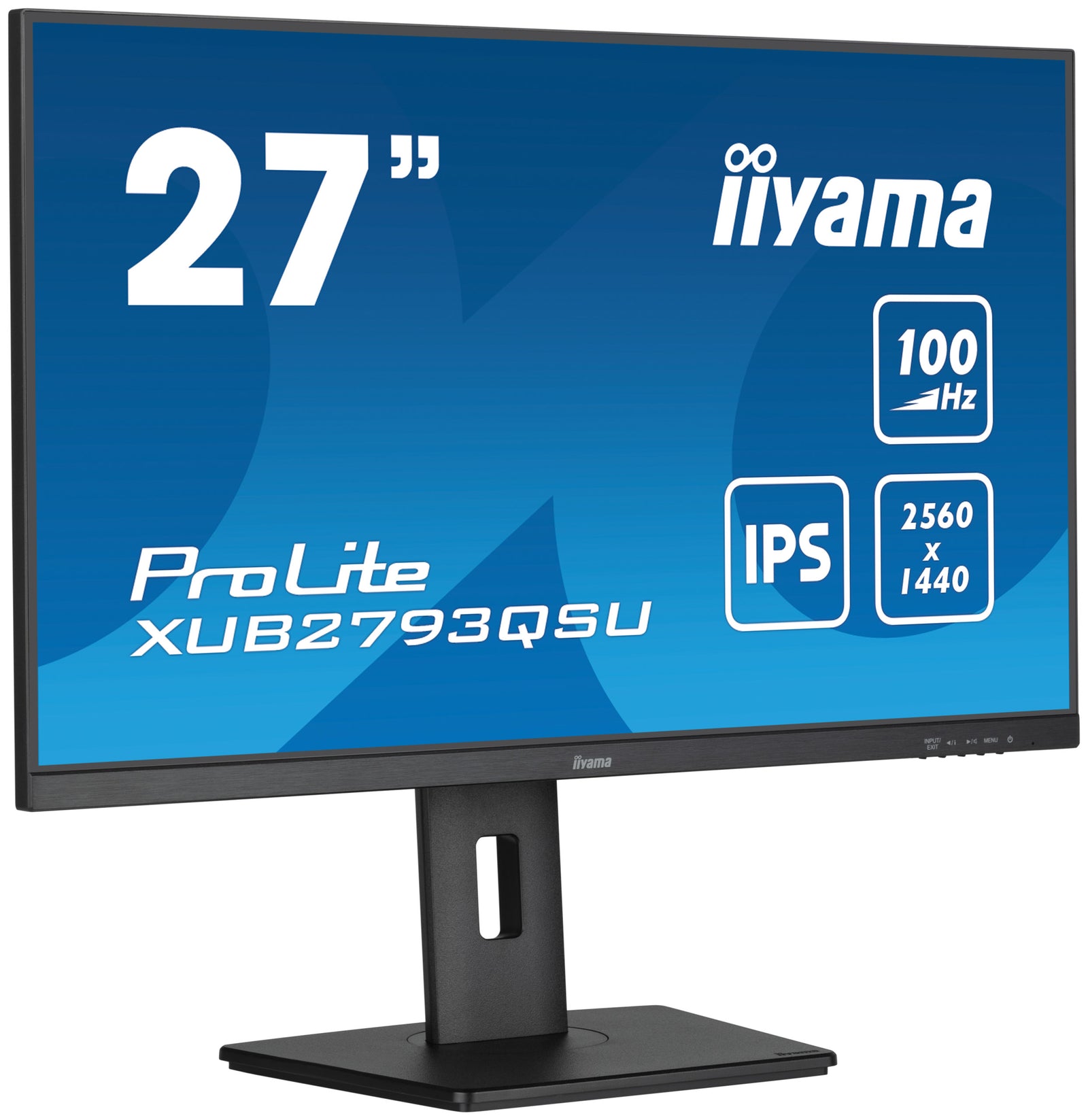 iiyama ProLite XUB2793QSU-B6 27" IPS QHD 100Hz 1ms Zwart
