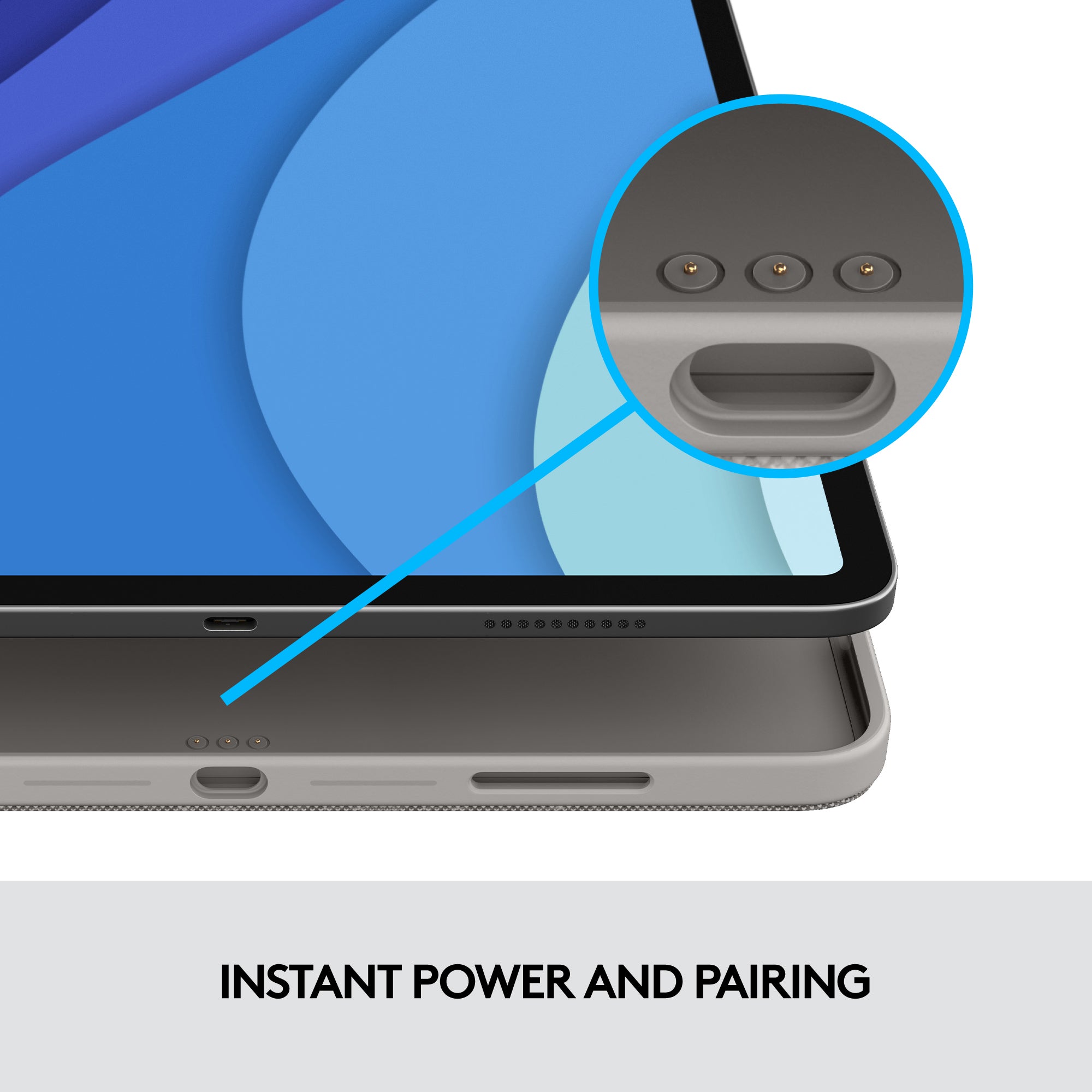 LOGITECH Combo Touch iPad Pro 11" Zand VS 920-010256