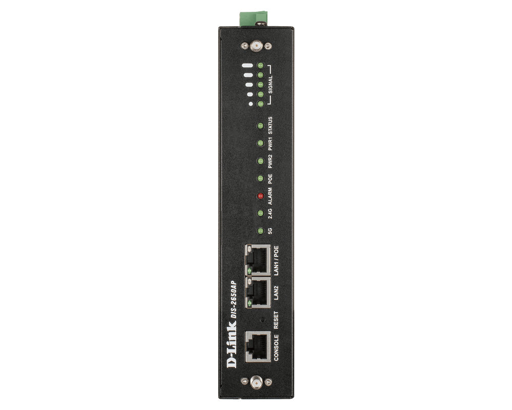 D-Link DIS-2650AP draadloos toegangspunt (WAP) 1200 Mbit/s Zwart Power over Ethernet (PoE) DIS-2650AP