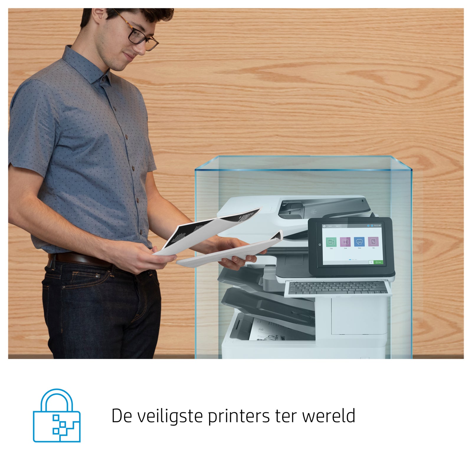 HP LaserJet Enterprise Flow MFP M635z 7PS99A#B19 - Zwart-wit, 65 ppm