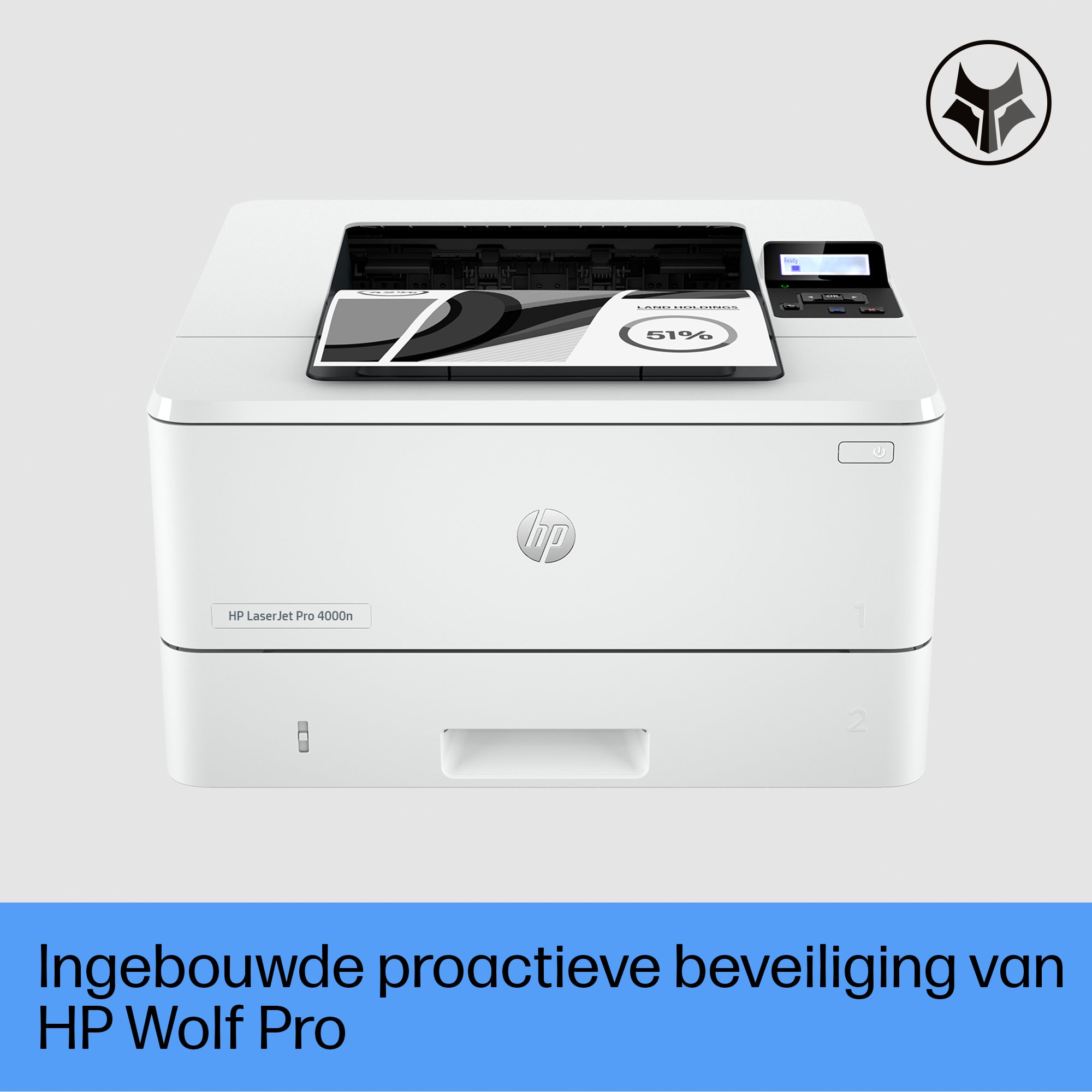 HP LaserJet Pro 4002dn printer 2Z605F#B19