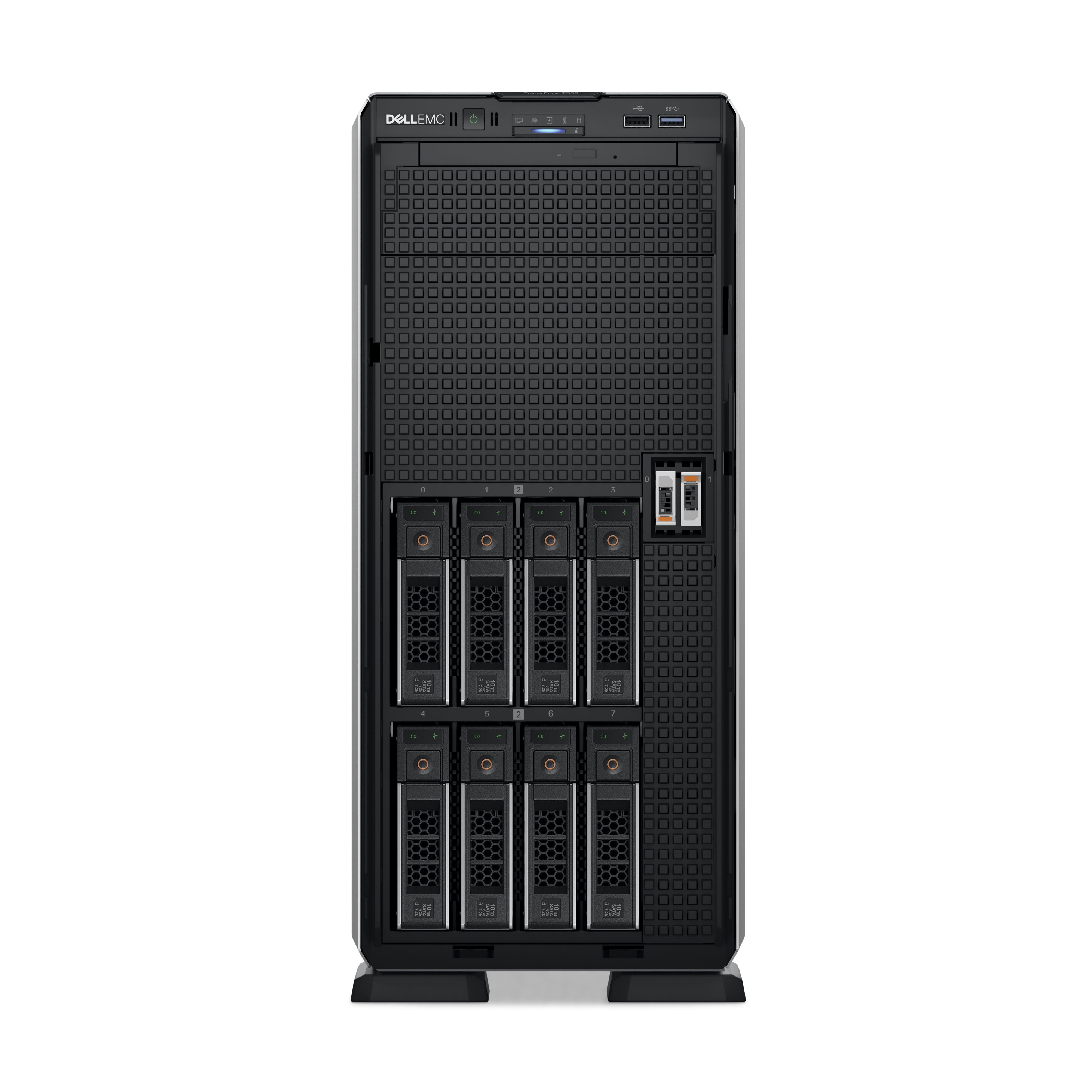 PowerEdge T550 Server - Tower - Xeon Silver 4309Y 3.6GHz - 16GB RAM - 480GB SSD - Hot-Swap - 2-Way 3X61G