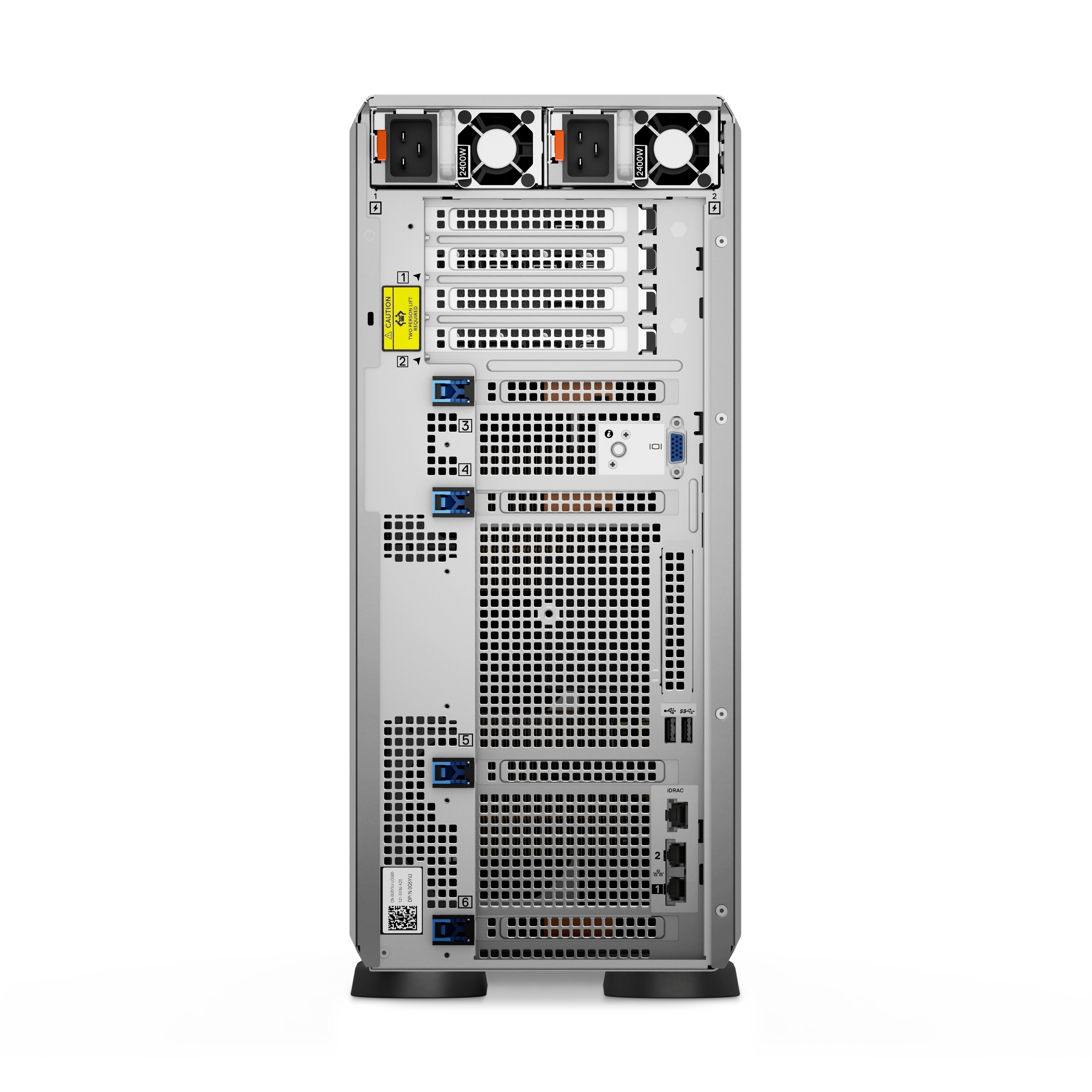 PowerEdge T550 Server - Tower - Xeon Silver 4309Y 3.6GHz - 16GB RAM - 480GB SSD - Hot-Swap - 2-Way 3X61G