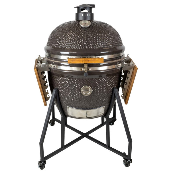 Grizzly GE100 outdoor barbecue & grill Kamado barbecue/grill Cooking unit Charcoal + firewood Black, Brown