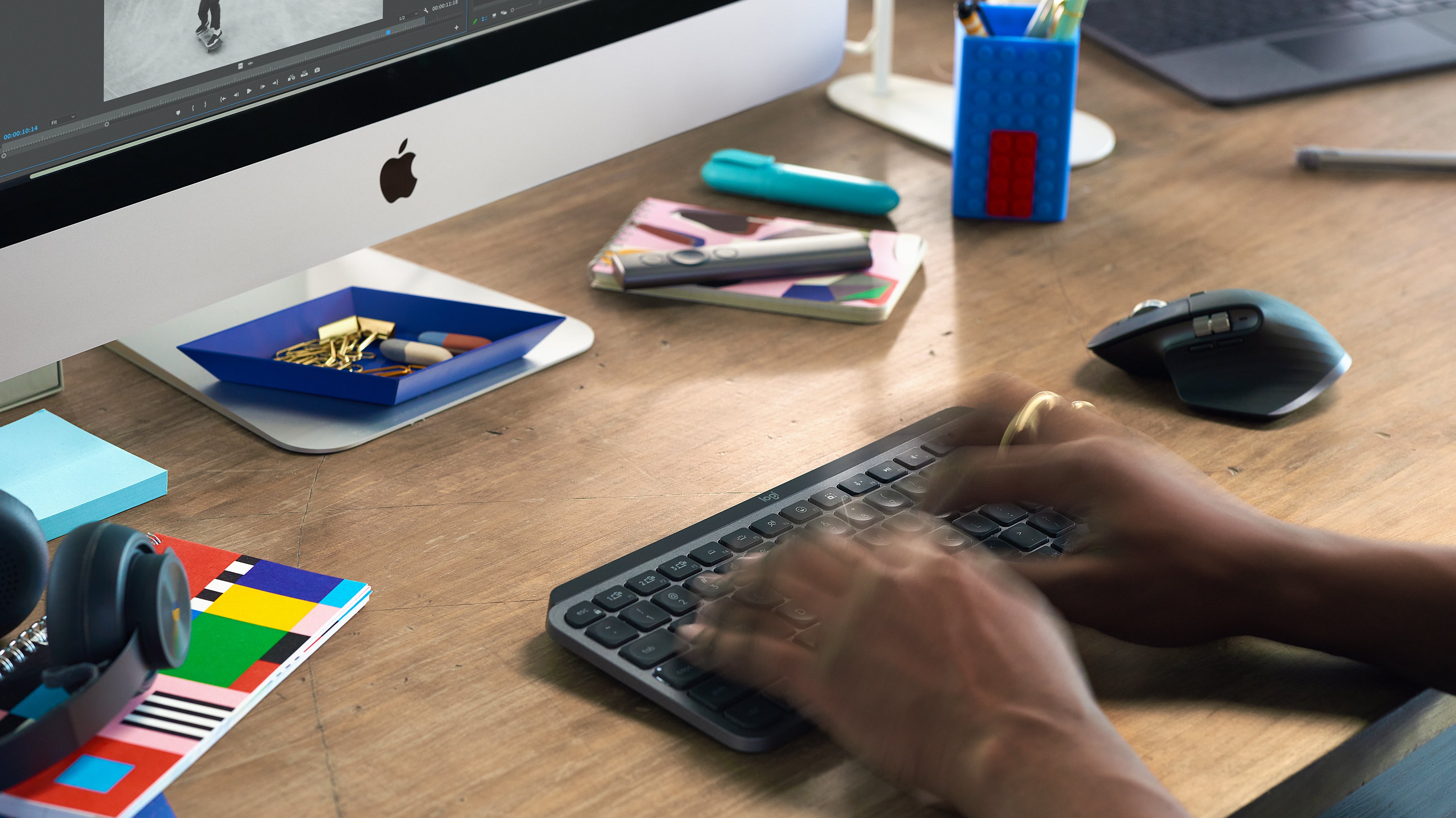 LOGITECH MX Keys Mini Wless Illumi Graph AZERTY (Frans) 920-010482