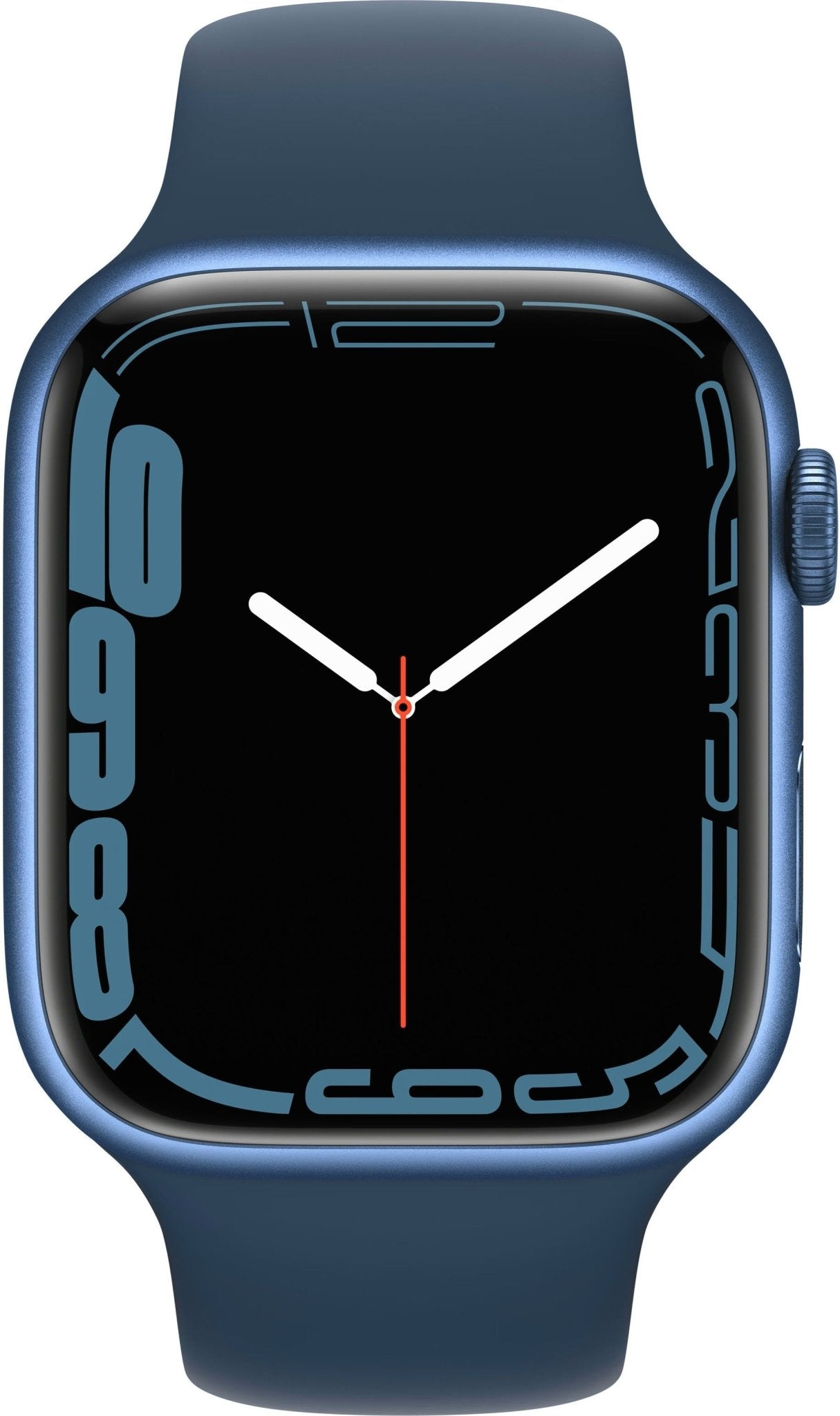 Apple Watch Series 7 MKN83FD/A 45mm Blauw - Compridis