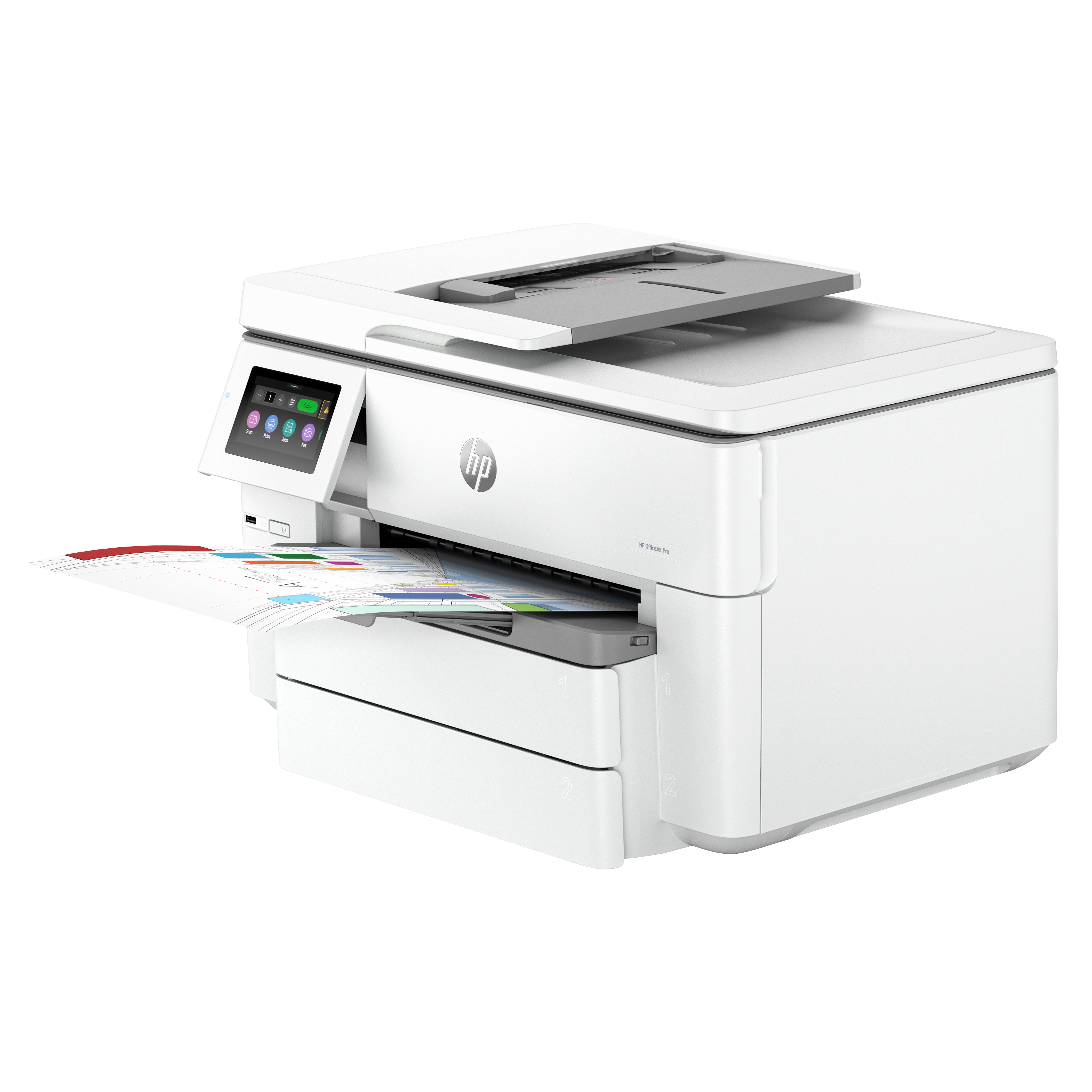 HP OfficeJet Pro 9730e Draadloos All-in-One Kleur Printer, Instant Ink; Dubbelzijdig printen 537P6B#629