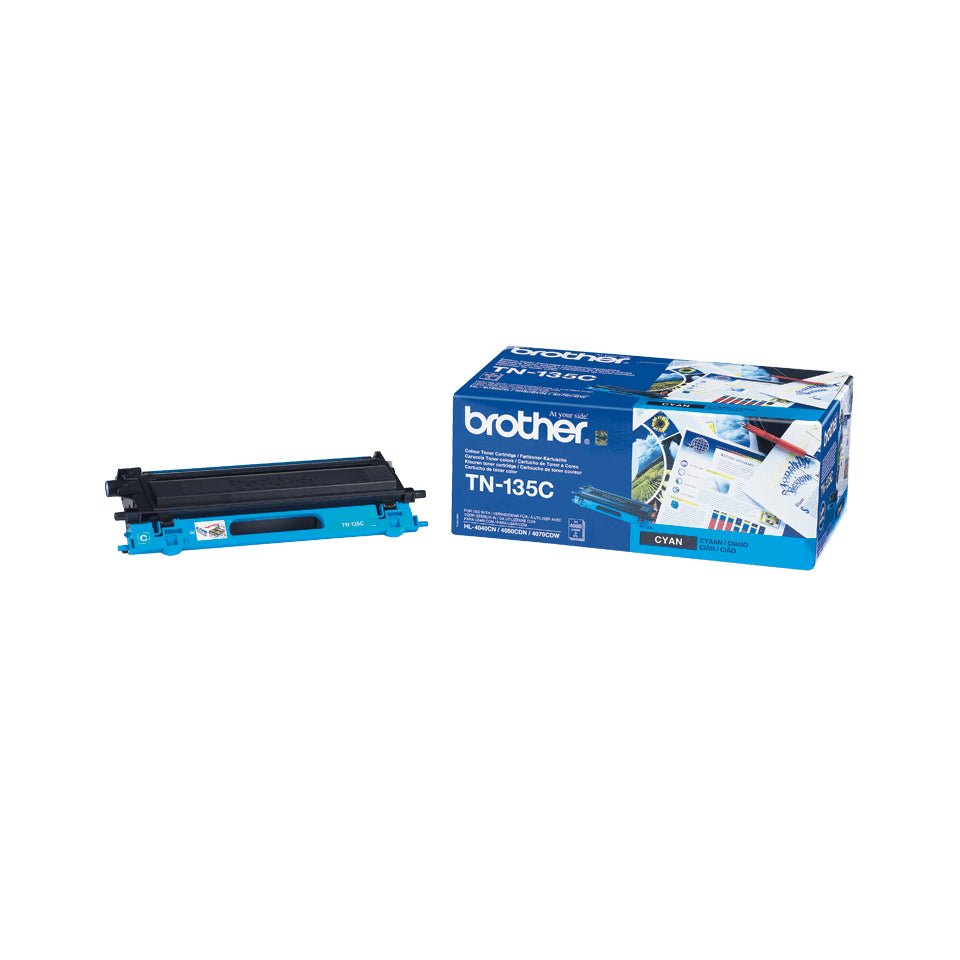 Brother TN-135C tonercartridge 1 stuk(s) Origineel Cyaan TN135C - Compridis