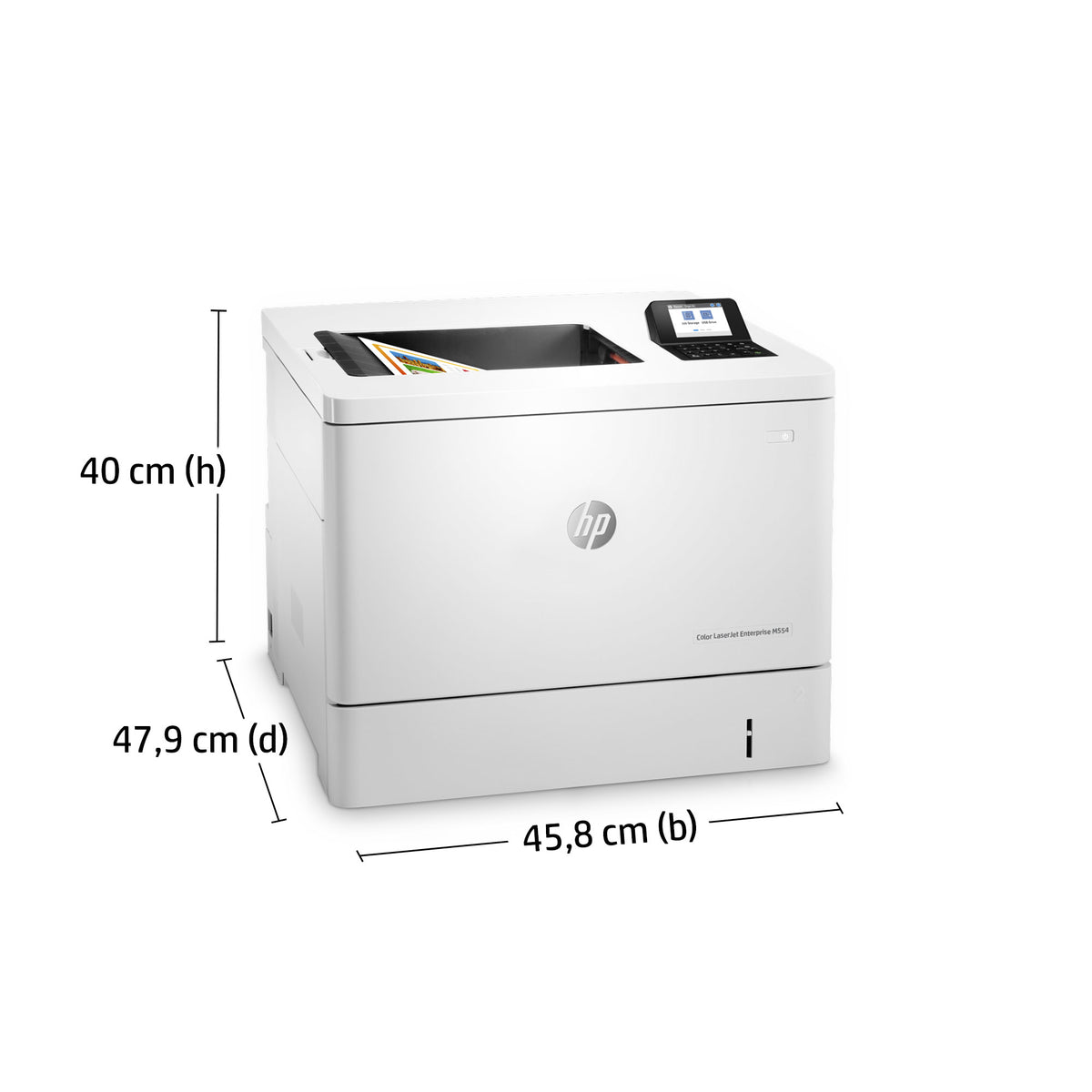 HP Color LaserJet Enterprise M554DN 7ZU81A – 33 ppm kleuren A4 laserprinter