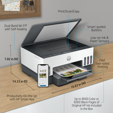 HP Smart Tank 7005 All-in-One Printer met 3 jaar inkt