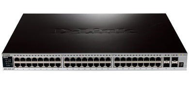 D-Link DGS-3420-52P netwerk-switch Managed L2 Power over Ethernet (PoE) Zwart DGS-3420-52P - Compridis