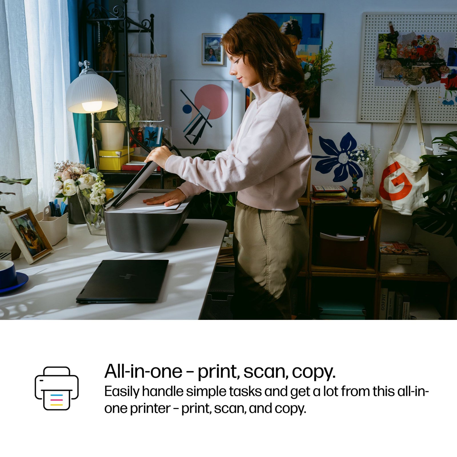 HP DeskJet 2910 All-in-One Printer 89F98B - Print, kopieer, scan