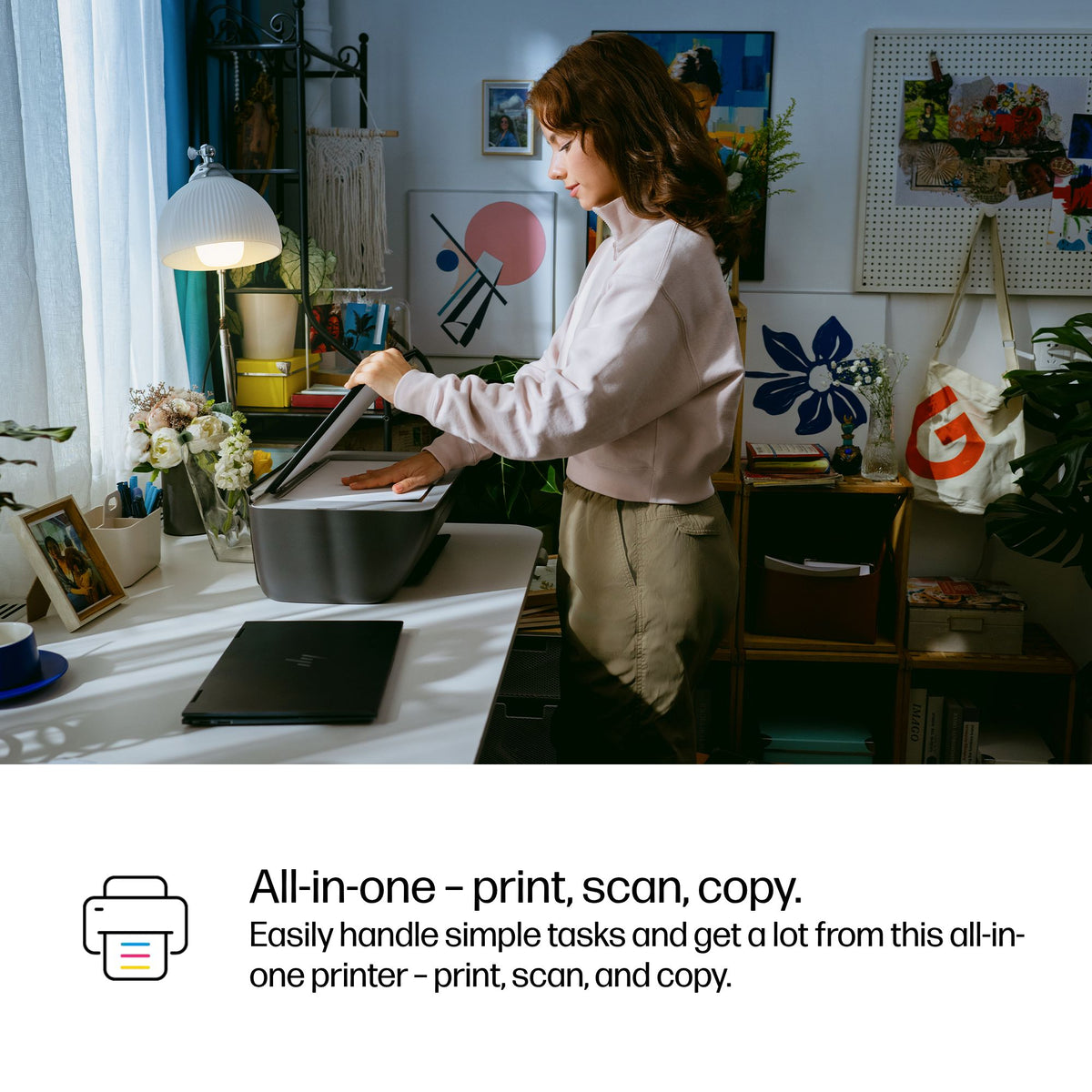 HP DeskJet 2910 All-in-One Printer 89F98B - Print, kopieer, scan