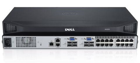 DELL DAV2216-G01 KVM-switch Rack-montage Zilver A7485896 - Compridis