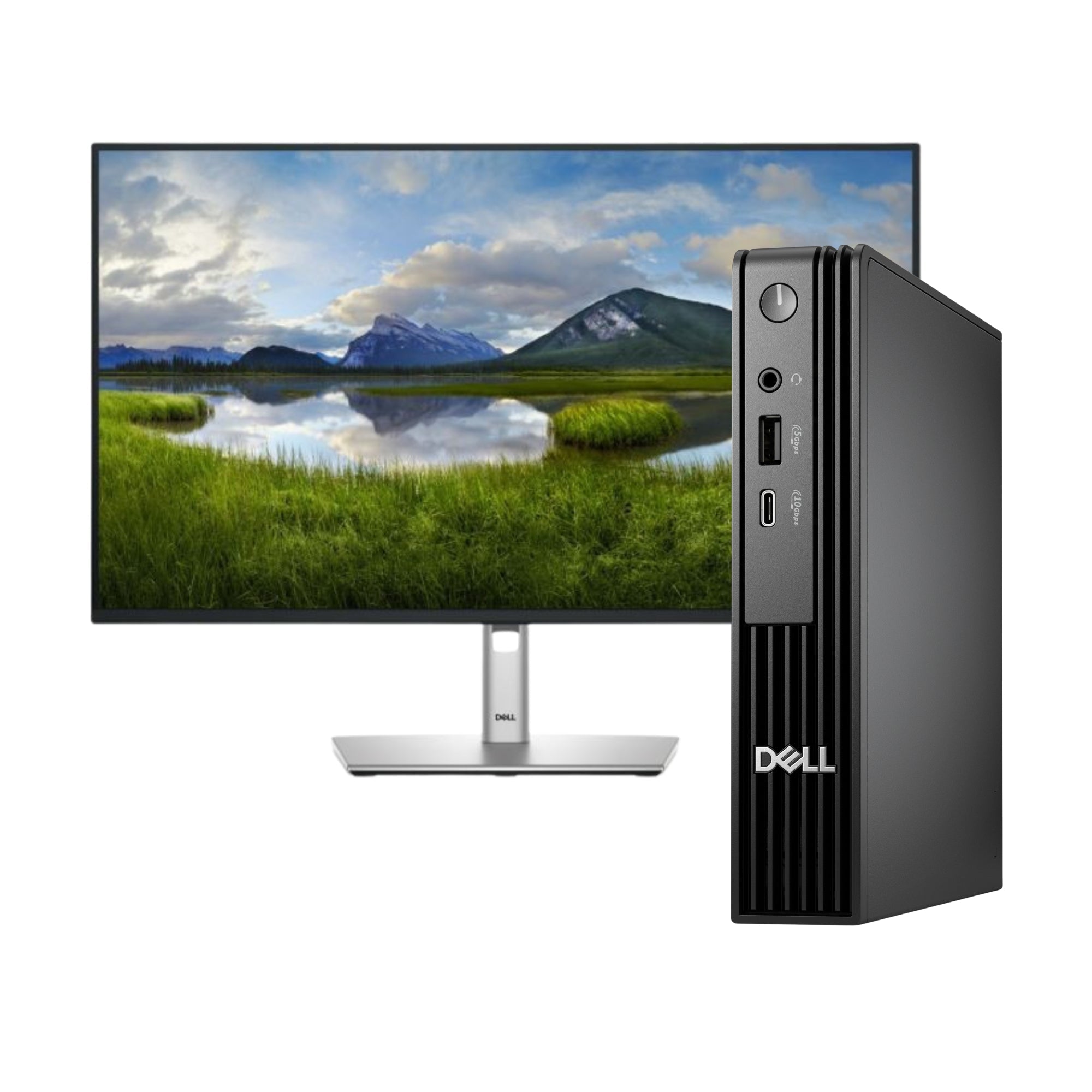 Dell Pro Micro QCM1250 i5-14500T 16GB 512GB SSD + 27" Dell P2725H Monitor - Compridis