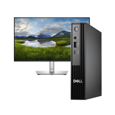 DELL Pro Micro QCM1250 i5-14500T + 24" Monitor P2425H Bundel - Compridis